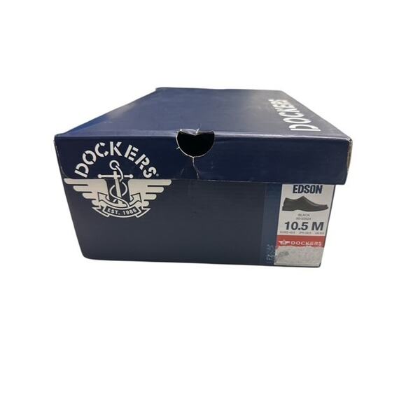 DOCKERS Edson Loafer Shoes Men size 10.5M Black Slip-on Memory Foam Dress Casual - Picture 5 of 7